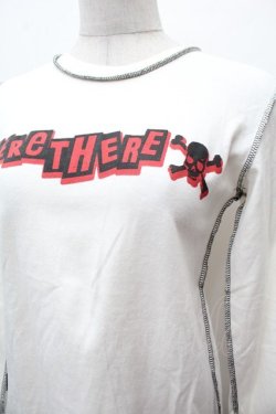 画像2: PUNK / プリントカットソー  白 S-26-02-04-003-PU-TS-HR-ZS