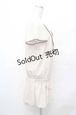 画像2: axes femme / リボンデザインチュニ  オフ S-26-02-04-027-AX-OP-AS-ZS