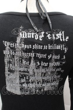 画像4: h.naoto Blood / プリントレースアップカットソー  黒 S-26-02-04-028-HN-TO-HR-ZS