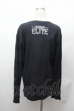 画像3: PUNK / プリント長袖カットソー  黒 S-26-02-04-029-PU-TS-HR-ZS