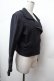 画像2: Emily Temple cute / フリルカットライダースジャケット  黒 S-26-02-05-032-ET-JA-AS-ZS (2)