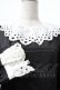 画像4: MILK / アイレットレースブラウス  黒ｘ白 S-26-02-05-033-ML-BL-AS-ZS (4)