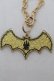 画像2: Moi-meme-Moitie / 蝙蝠ロゴアクリルバッグチャーム  ゴールド S-26-02-05-004-MO-ZA-AS-ZS (2)