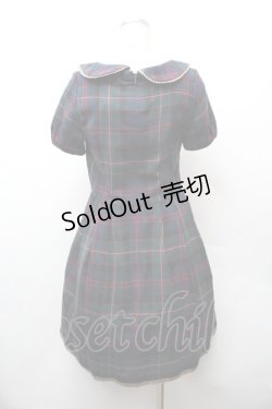 画像3: Jane Marple / チェックワンピース  グリーン S-26-02-05-042-JM-BL-AS-ZS