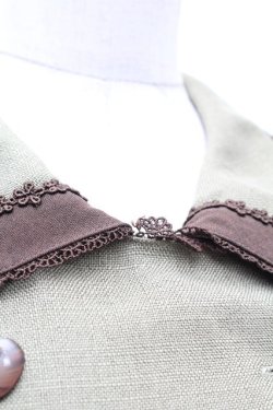 画像3: Innocent World / セレーネワンピース M ライトグリーンｘショコラ S-26-02-05-044-IW-OP-AS-ZS