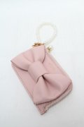m petit by misako / NINA’Sコラボリボンコインケース  ピンク S-26-02-05-006-LO-ZA-AS-ZS