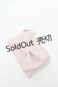 m petit by misako / NINA’Sコラボリボンコインケース  ピンク S-26-02-05-006-LO-ZA-AS-ZS