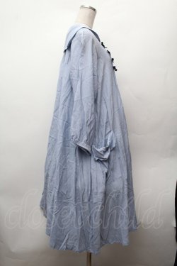 画像2: Jane Marple / セーラーカラーワンピース  サックス S-26-02-05-050-JM-OP-AS-ZS