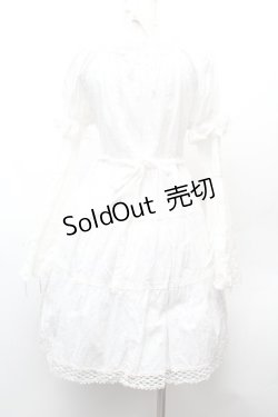 画像4: BABY,THE STARS SHINE BRIGHT / はわせドールワンピース&ヘッドドレスセット  白 S-26-02-05-051-BA-OP-AS-ZS