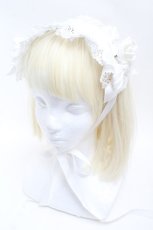 画像5: BABY,THE STARS SHINE BRIGHT / はわせドールワンピース&ヘッドドレスセット  白 S-26-02-05-051-BA-OP-AS-ZS (5)