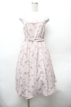 画像1: axes femme kawaii / プティフルールジャンスカ  ピンク S-26-02-05-052-AX-OP-AS-ZS