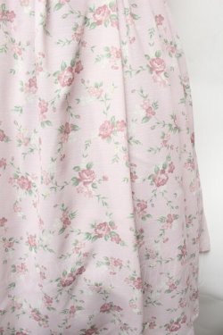 画像2: axes femme kawaii / プティフルールジャンスカ  ピンク S-26-02-05-052-AX-OP-AS-ZS