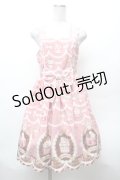 Angelic Pretty / Sweet Cream Princessジャンパースカート  ピンク S-26-02-05-053-AP-OP-AS-ZS