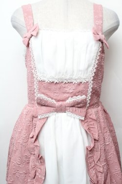 画像2: axes femme kawaii / メアリージャンパースカート M ピンク S-26-02-05-054-AX-OP-AS-ZS