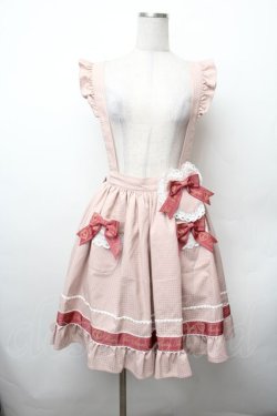 画像1: BABY,THE STARS SHINE BRIGHT / Waffle Cottonポケットスカート  ピンク S-26-02-05-055-BA-SK-AS-ZS