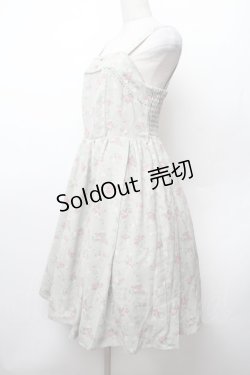 画像3: axes femme kawaii / プティフルールジャンスカ  グリーン S-26-02-05-057-AX-OP-AS-ZS