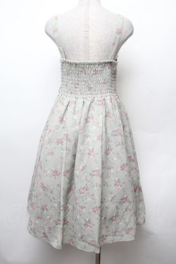 画像4: axes femme kawaii / プティフルールジャンスカ  グリーン S-26-02-05-057-AX-OP-AS-ZS