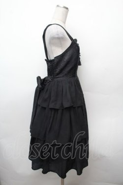 画像2: axes femme kawaii / メイリンジャンパースカート  黒 S-26-02-05-061-AX-OP-AS-ZS