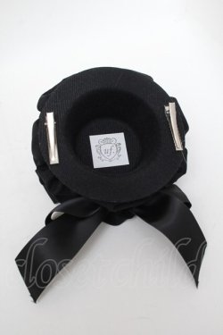 画像3: uf. / ミニハット  黒 S-26-02-05-015-LO-AC-AS-ZS