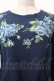 画像2: Jane Marple / ローズ刺繍スウェット  紺 S-26-02-05-028-JM-TO-AS-ZS (2)