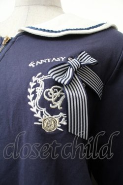 画像2: Amavel / セーラーポンチョパーカー  紺 S-26-02-05-030-CA-BL-AS-ZS