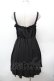 画像2: Jamie エーエヌケー / プリーツキャミワンピース  黒 S-26-02-06-036-LO-TO-HR-ZS (2)