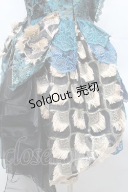 画像5: Mewroco / Peacock Feather ミニドレス  グリーン S-26-02-06-038-LO-OP-TE-ZS