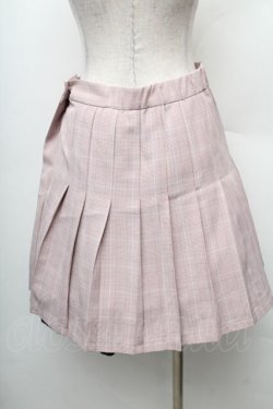 画像2: Ank Rouge / チェックプリーツスカート  ピンク S-26-02-06-047-CA-SK-HR-ZS