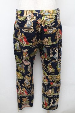 画像2: Jane Marple / Queen Aliceトラックパンツ  紺 S-26-02-06-058-JM-PA-AS-ZS