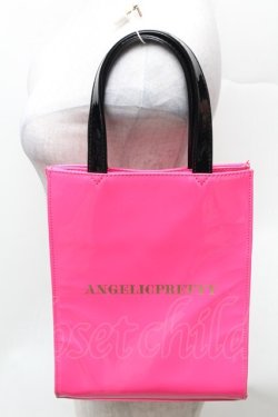 画像1: Angelic Pretty / ショッパー風トート  ピンク S-26-02-06-013-AP-BG-HR-ZS