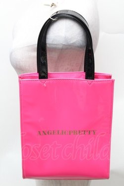 画像2: Angelic Pretty / ショッパー風トート  ピンク S-26-02-06-013-AP-BG-HR-ZS