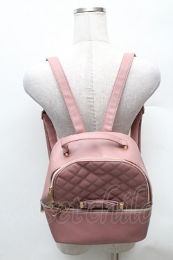 画像2: m petit by misako / キルティングリュック  ピンク S-26-02-06-015-LO-BG-HR-ZS