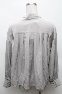 画像2: an another angelus / スモールカラータックシャツ  グレー S-26-02-06-023-CA-BL-HR-ZS