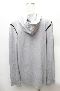 画像2: NieR Clothing / フード付カーディガン  グレー S-26-02-06-026-PU-TO-HR-ZS