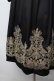 画像4: abilletage / nobleレースワンピース  黒ｘゴールド S-26-02-08-054-GO-OP-HR-ZS (4)