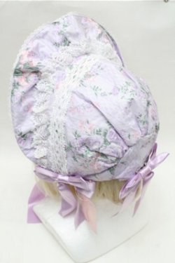画像3: metamorphose / シャーロットフリルボンネット  ラベンダー S-26-02-08-010-ME-AC-HR-ZS