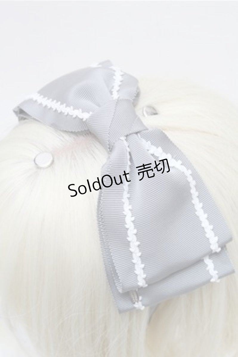 画像2: Angelic Pretty / Sophie Marineカチューシャ  グレー S-26-02-08-012-AP-AC-HR-ZS (2)