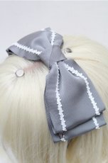 画像2: Angelic Pretty / Sophie Marineカチューシャ  グレー S-26-02-08-012-AP-AC-HR-ZS (2)