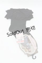 Kurumi Collaboration / ECkurumiCSレース ソックス  黒 S-26-02-08-019-LO-ZA-HR-ZS