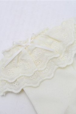 画像2: Kurumi Collaboration / ECkurumiCSレース ソックス  キナリ S-26-02-08-021-LO-ZA-HR-ZS