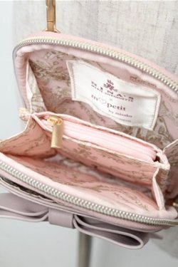 画像4: m petit by misako / NINA’S スマホショルダー バッグ  ピンクベージュ S-26-02-08-028-LO-ZA-HR-ZS