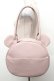 画像2: axes femme kawaii / クマ型トートバッグ  ピンク S-26-02-08-029-AX-BG-HR-ZS (2)
