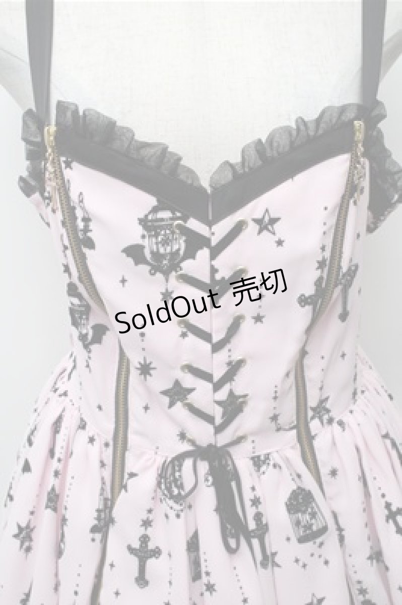 画像3: Angelic Pretty / Holy Lanternジャンパースカート（2022年）  ピンク S-26-02-08-034-AP-OP-HR-ZS (3)