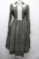 Innocent World / セシルワンピース M グリーン S-26-02-09-035-IW-OP-HR-ZS