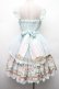 画像2: Angelic Pretty / Day Dream Carnivalティアードジャンパースカート  サックス S-26-02-09-040-AP-OP-AS-ZS (2)