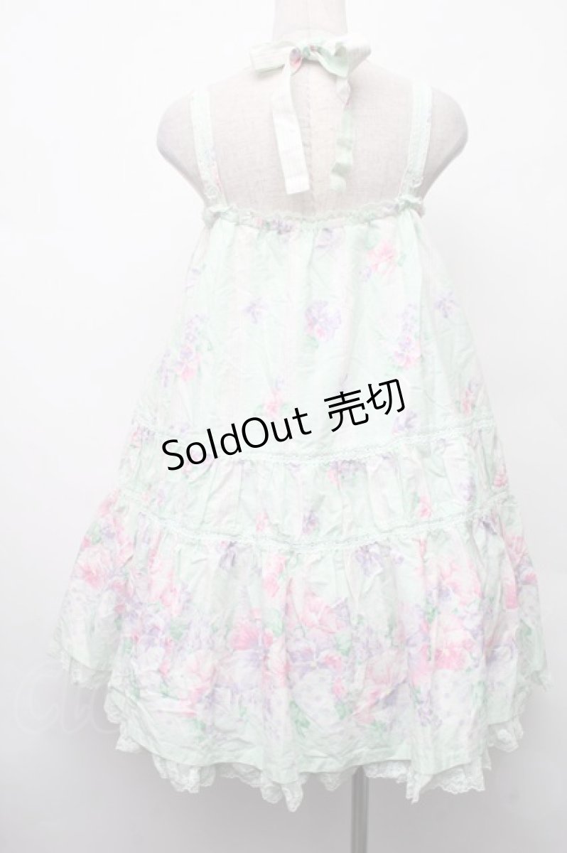 画像2: Angelic Pretty / Sugar Pansy Dollジャンパースカート  ミント S-26-02-09-042-AP-OP-HR-ZS (2)