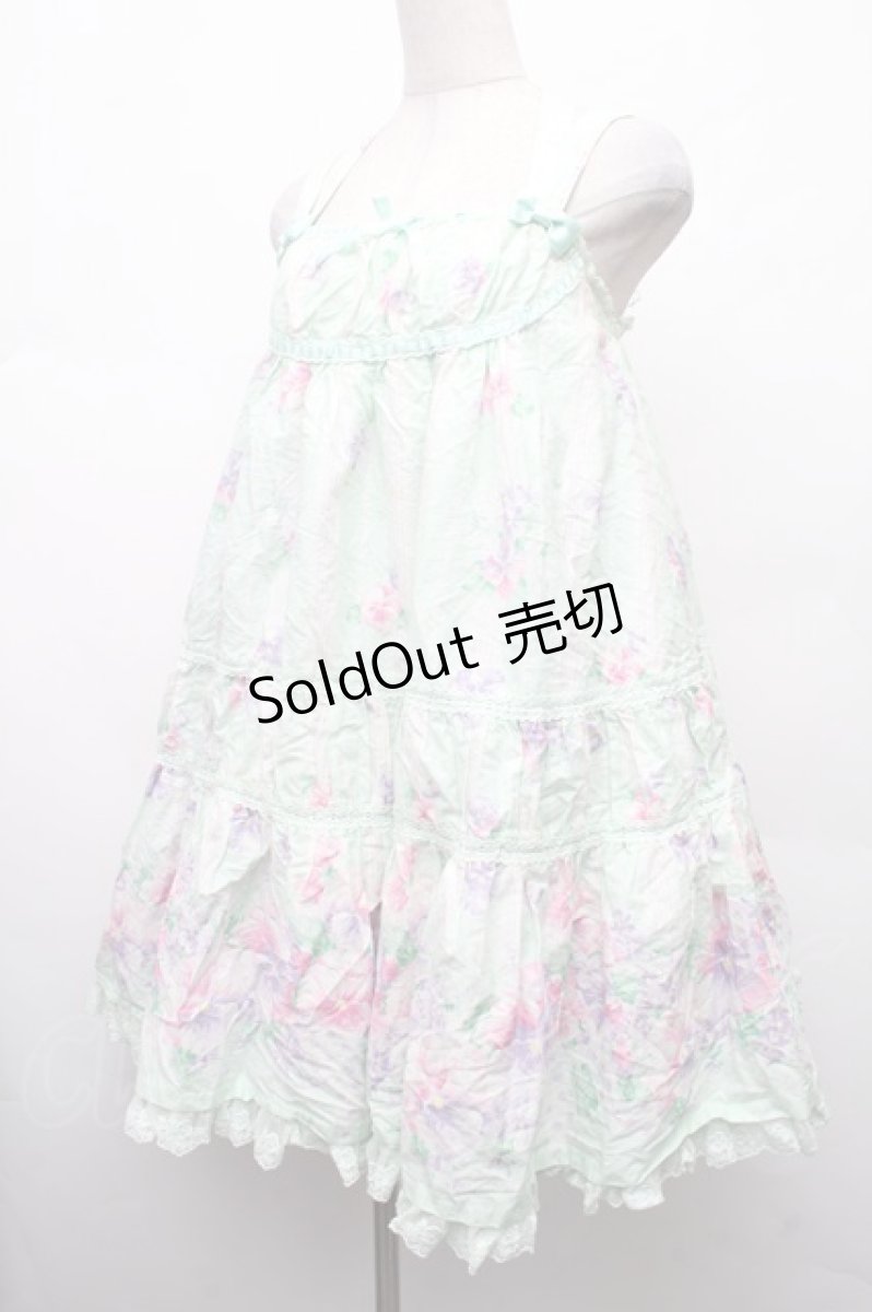 画像3: Angelic Pretty / Sugar Pansy Dollジャンパースカート  ミント S-26-02-09-042-AP-OP-HR-ZS (3)