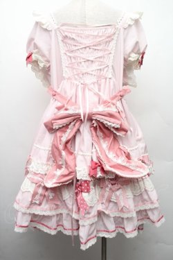 画像2: 花与珍珠匣 / 青木美沙子コラボワンピース  ピンク S-26-02-09-047-LO-ZA-AS-ZS