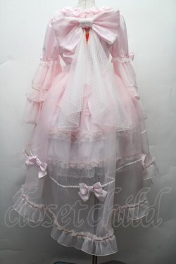 画像2: BABY,THE STARS SHINE BRIGHT / くみゃちゃんのLittle Angelワンピース  ピンク S-26-02-09-048-BA-OP-AS-ZS