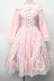 画像1: metamorphose / 無地ラッセルレースつき姫袖ワンピース 1 ピンク S-26-02-09-049-ME-OP-HR-ZS (1)